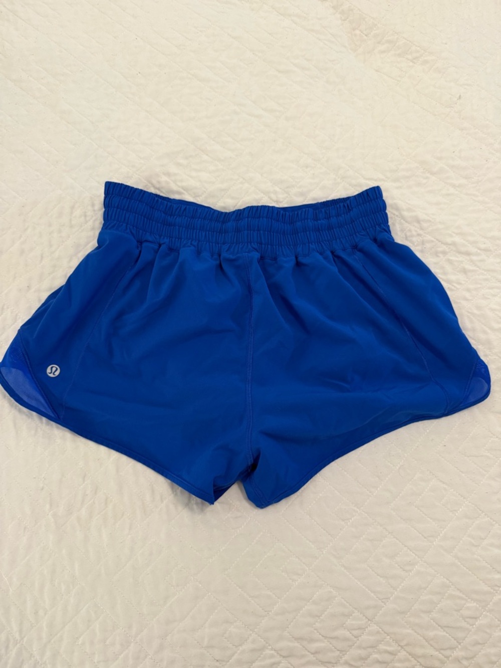 Hotty Hot High-Rise Lined Short 2.5"
Lulu athletica Blue Athletic Running Shorts